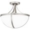 Quoizel Antebellum Semi Flush 2 Lights Brushed Nickel ATB1714BN - alternate 1